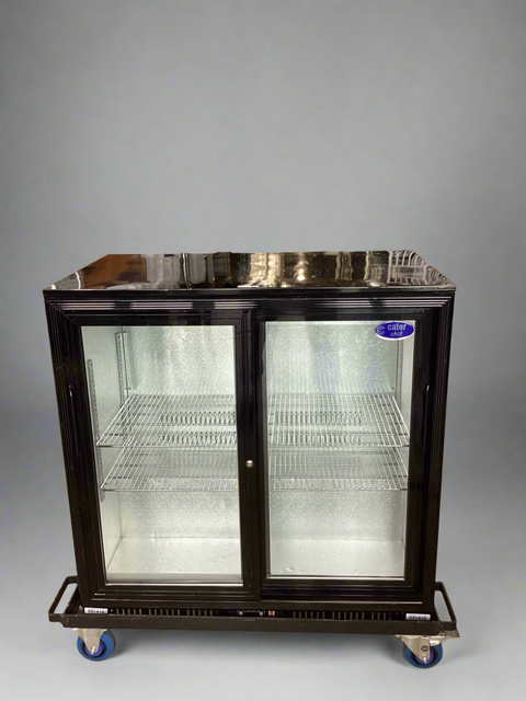 Fridge with glass doors BAR- 208L