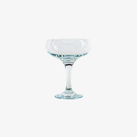 Glass Champagne Saucer- Signature