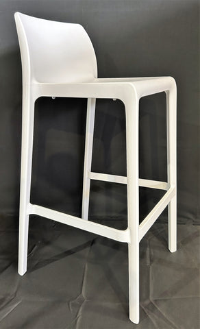 Bobi - Bar stool White- 750mm