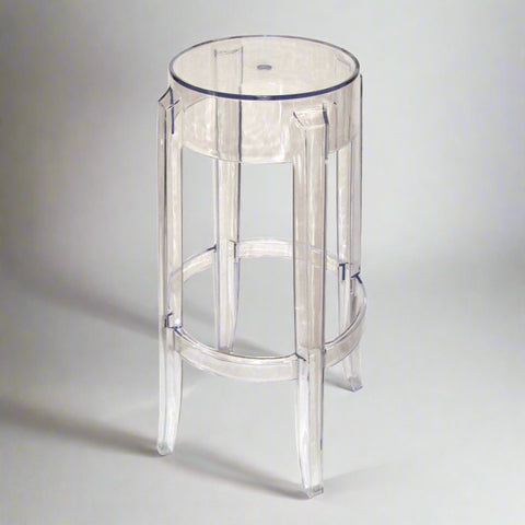 Clear Ghost Stool- 750mm