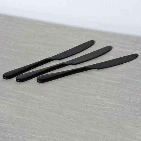 Knife - Entree Black