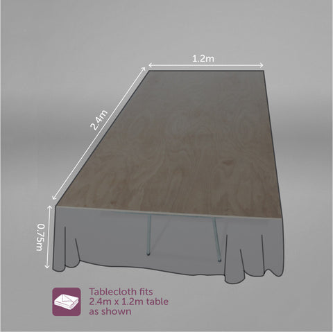 Black Table Cloth for Banquet table