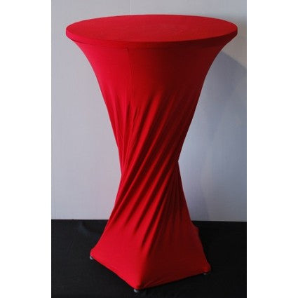 Bar leaner cover red lycra