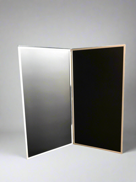 Solid Black Screen- 2 panel