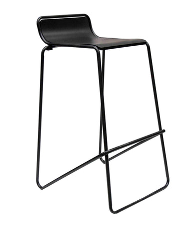 Ideal Bar Stool - Black - 75cm