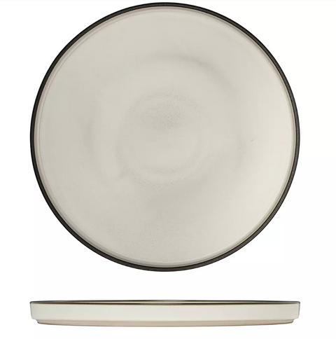 Plate Black Edged 27cm
