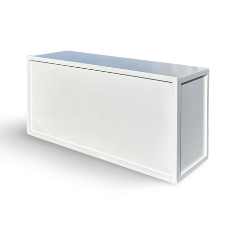 Wooden Mobile Bar - White