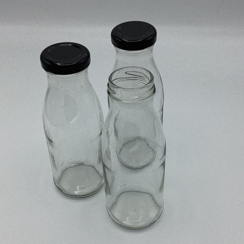 Glass Milk Bottle