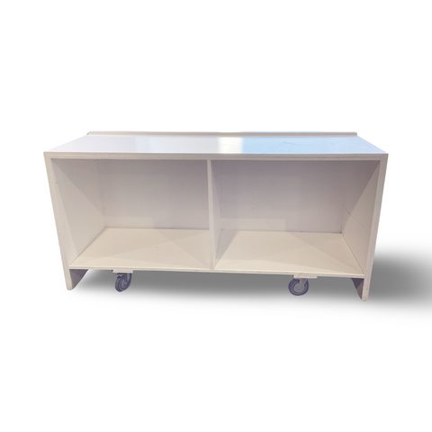 Wooden Mobile Bar - White