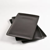 Platter- Black Rectangle China 34 x 20