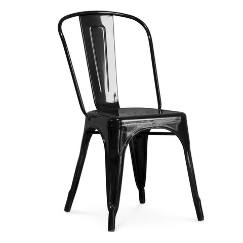 Chair- Tolix Metal Black