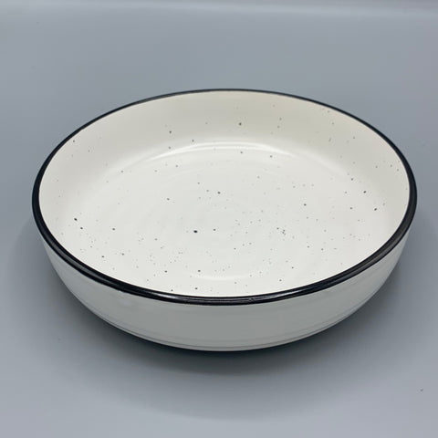 Bowl- Serving, Flecked 22cm.