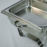 Chafing dish set close up