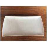 Platter- Extra Large Curved Rectangular China 46cm