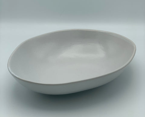 Bowl -Serving, Natural 28cm.