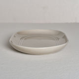Platter- Large Curved Rectangular China 36cm Taupe