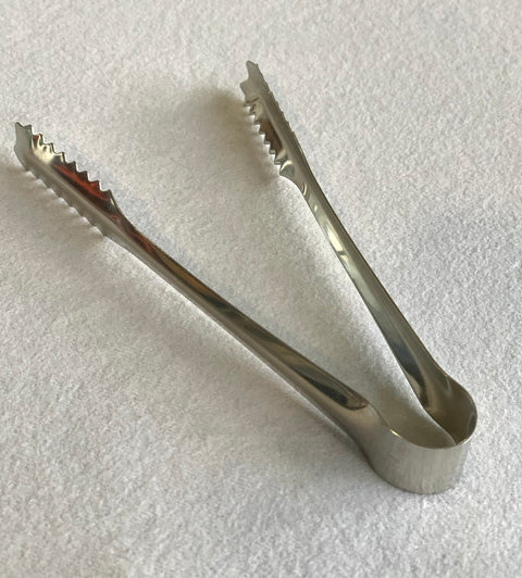 Silver Ice Tong