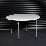 1.2m diameter Round Table with folding legs 