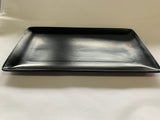Platter- Black Rectangle China 34 x 20