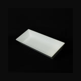 Rectangular melamine trough style platter