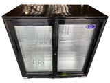 Fridge with glass doors BAR- 208L