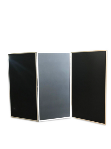 Solid Black Screen- 3 panel