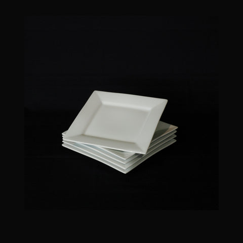 Square China Plate 30cm