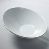 Slanted China Salad Bowl 25cm 