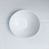 Slanted China Salad Bowl 25cm