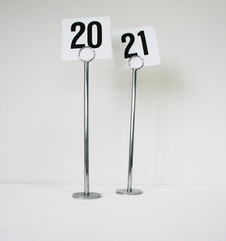 Table number stand -300mm