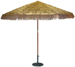 Market umbrella thatched